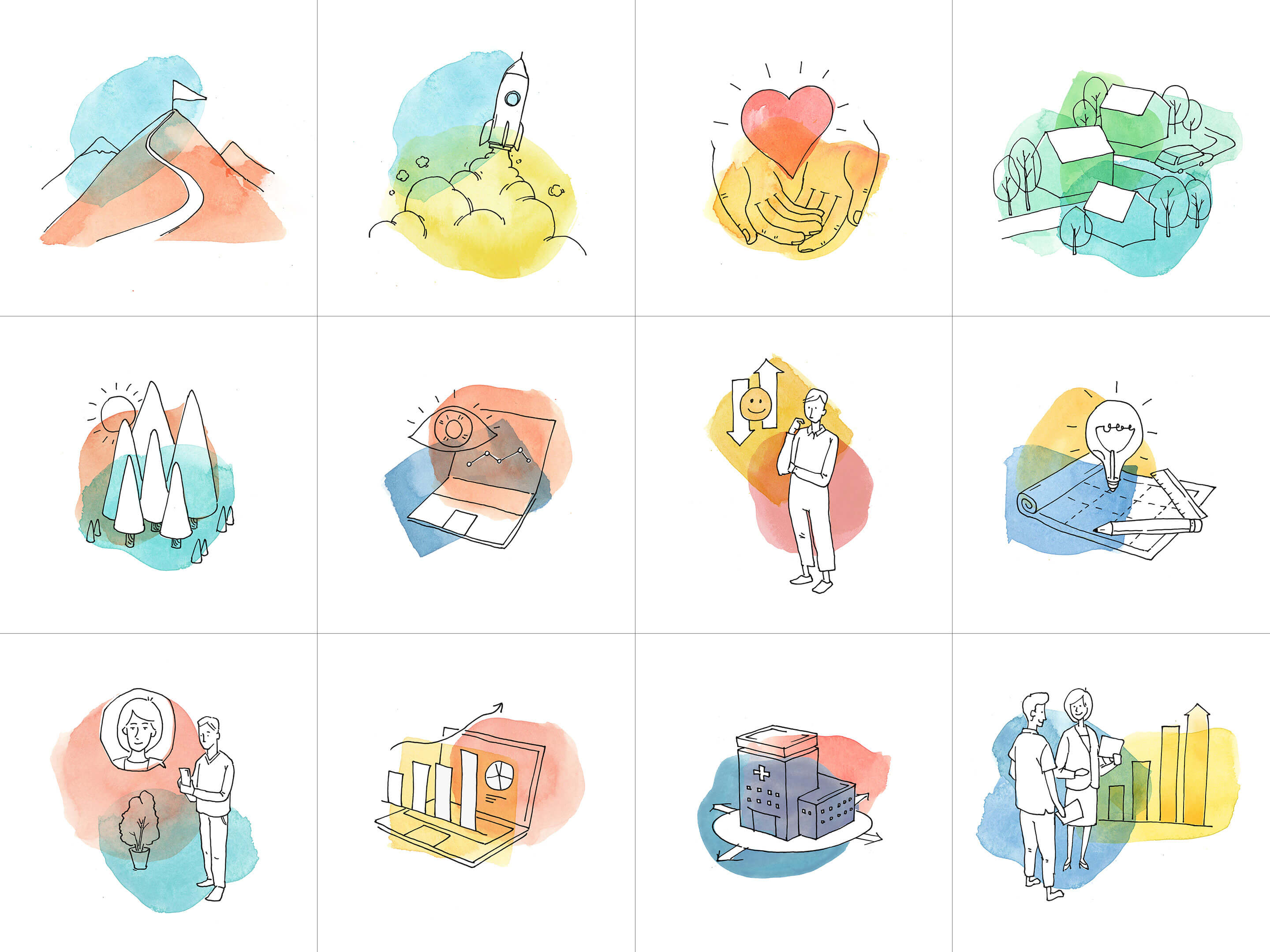 docent health large icon illustrations