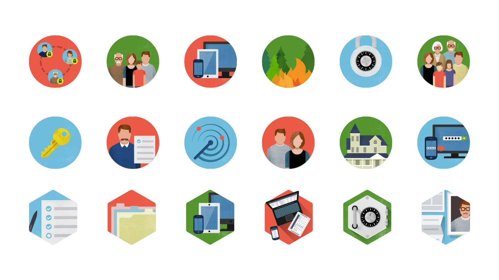 Fidsafe icons